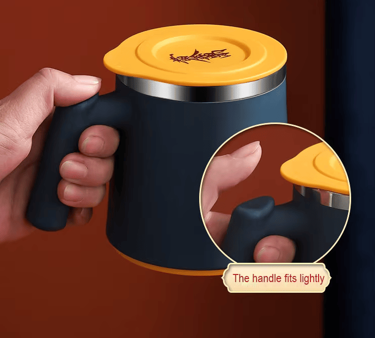 Tasse à café en inox avec couvercle hermétique