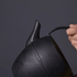 Théière japonaise en fonte noire 1,1L - Design moderne