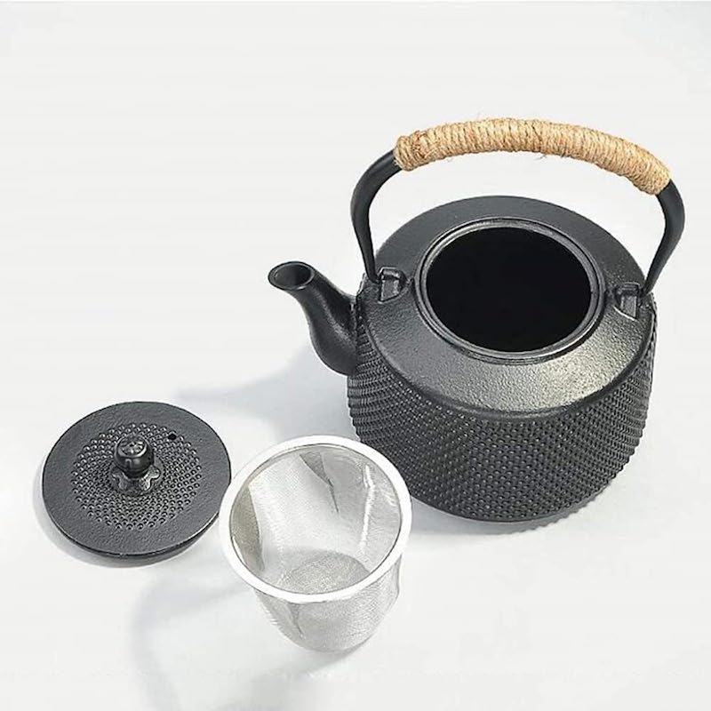 Théière japonaise en fonte noire 850ml - Art du thé