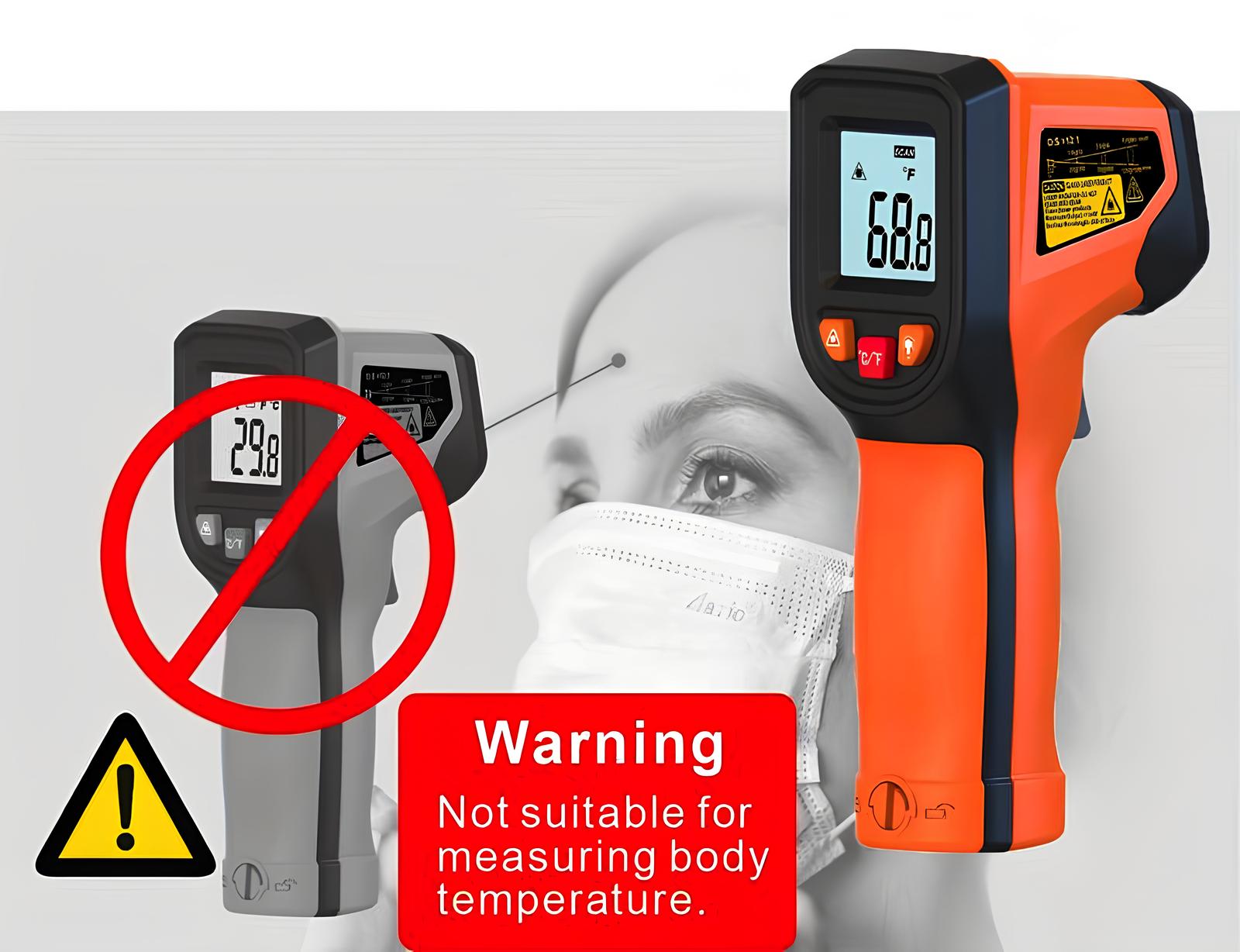 Thermomètre infrarouge portable - UstensilesCulinaires