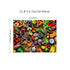 Tableau sur Toile - Assortiments de Fruits et Légumes - UstensilesCulinaires