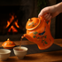 Pot à thé en céramique orientale