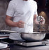 Wok en acier inoxydable 30 cm - UstensilesCulinaires
