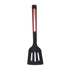 Ustensiles de cuisine noir et rouge en silicone - UstensilesCulinaires
