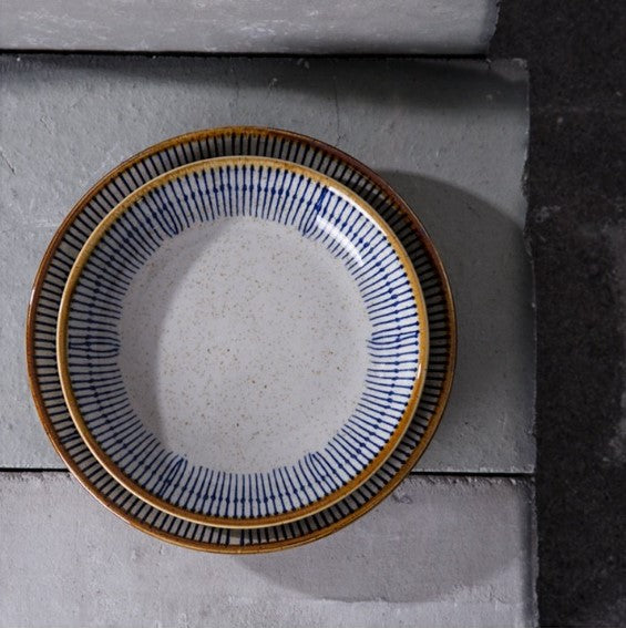 Assiette peinture porcelaine | Assiette en céramique | Ustensiles Culinaires