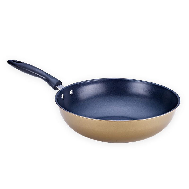 Batterie de cuisine antiadhésive 3 pièces champagne - UstensilesCulinaires