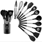 Set d'ustensiles de cuisine en silicone 13 pièces - UstensilesCulinaires