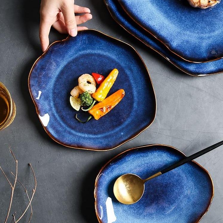 Assiette de coquillage | Assiette plate | Ustensiles Culinaires