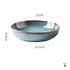 Assiette bleu turquoise | Assiette plate  | Ustensiles Culinaires 