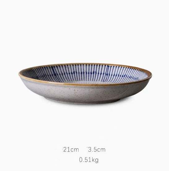 Assiette peinture porcelaine | Assiette en céramique | Ustensiles Culinaires