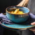 Assiette bleu turquoise | Assiette plate  | Ustensiles Culinaires 